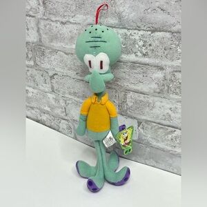 Vintage Nanco Nickleodeon Spongebob Squarepants Squidward Plush NWT Rare 12” HTF